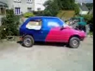 premier burn de l'ax moteur arriere