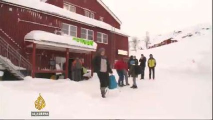 Sweden's Arctic ski resort offers escape from wars