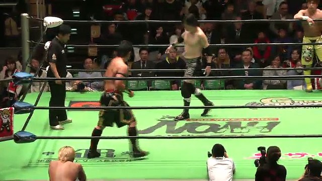 01.29.2016 Hajime Ohara & Kenou vs. Taiji Ishimori & Yoshinari Ogawa (NOAH)