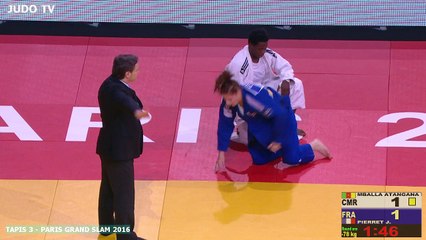 PGS2016 1er tour -78kg : MBALLA ATANGANA (CMR) vs. PIERRET (FRA)