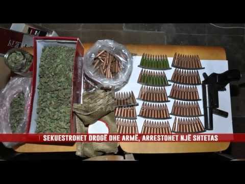 SEKUESTROHET DROGË DHE ARMË, ARRESTOHET NJË SHTETAS