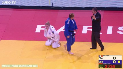 PGS2016 2ème tour +78kg : ERB (FRA) vs. WEISS (GER)