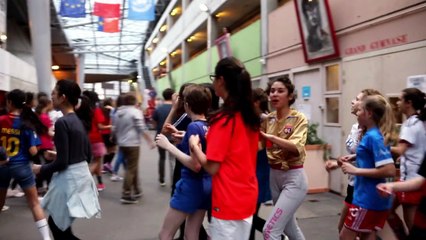 Euro 2016 Flashmob Cité Scolaire International Lyon