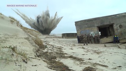 L’opération de déminage sur la plage de Merlimont est terminée