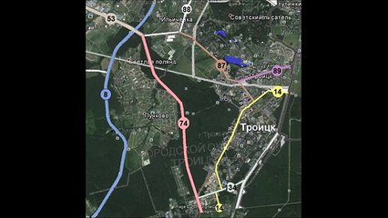 Полёт вдоль трассы №74
