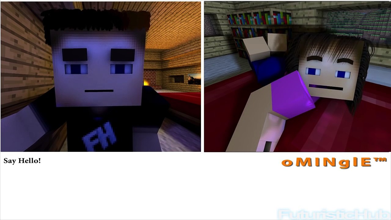 Minecraft ON OMEGLE! (Animation)