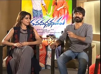Dhanush and Samantha Special Interview || Nava Manmadhudu Movie Chai biscuit
