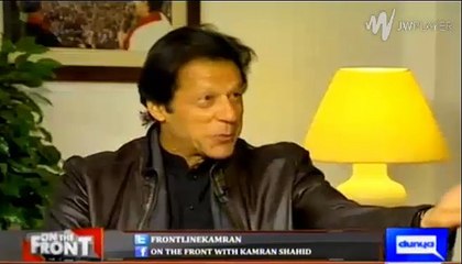 Watch Imran Khan's reply when Anchor ask 'Are you not afraid about your age and still not being able to come in power'