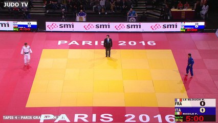PGS2016 1/4 de finale -66kg : LE BLOUCH (FRA) vs. BASILE (ITA)