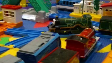 【Thomas & Friends】 TS-13 Emily きかんしゃトーマス エミリー : Takara TOMY Plarail : タカラトミー プラレール (00141)
