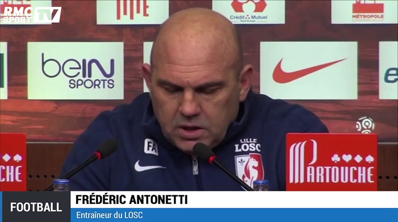 PSG / Lille - Antonetti : "Ce n'est pas en cours de saison qu'on change les règles"