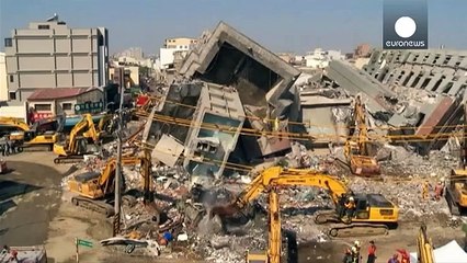 Taiwan quake  Developer arrested in collapsed building probe