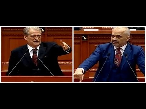 Report TV - Zonja e zezë , Nexhmija fut në sherr Ramën dhe Berishën