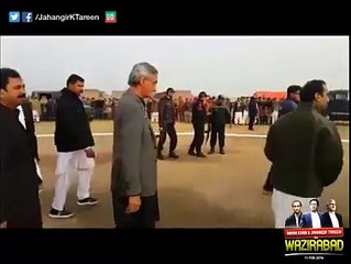 Imran Khan & Jahangir Khan Tareen from the Wazirabad 11 feb 2016 -