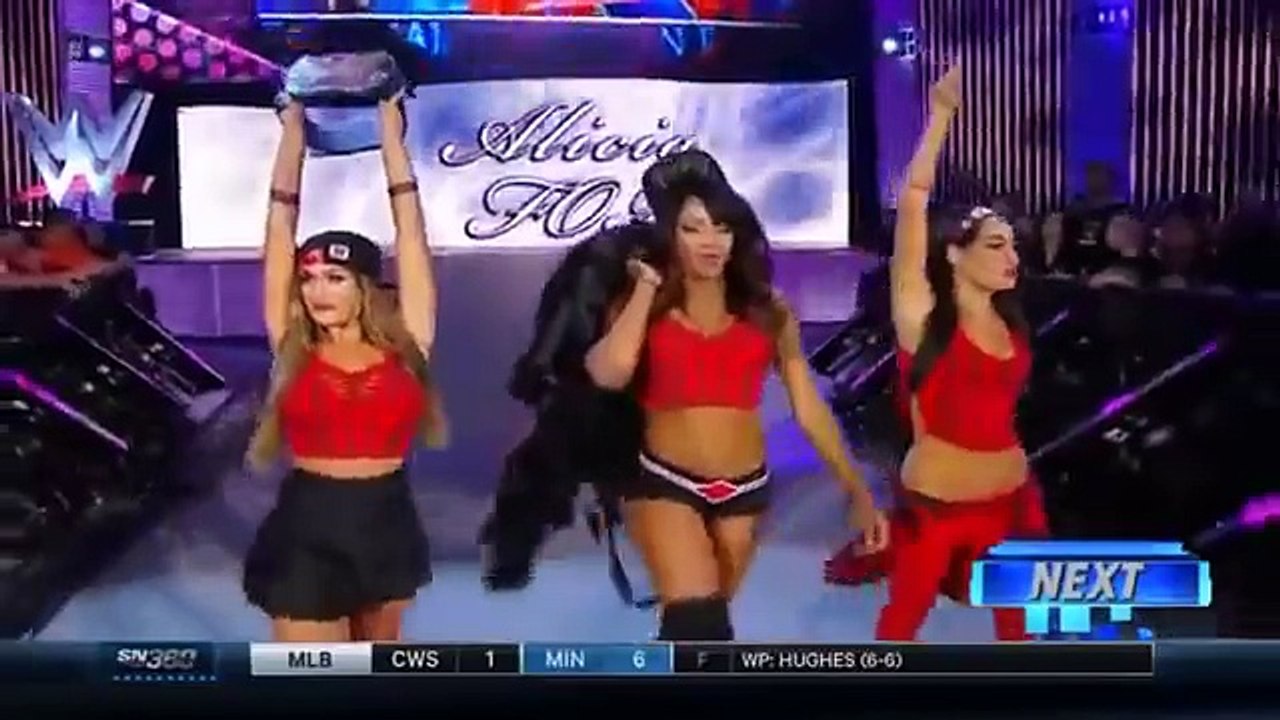 ALICIA FOX VS NAOMI 6 25 2015 SMACKDOWN FULL-MATCH