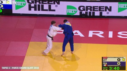 PGS2016 3ème tour -81kg : OVCHINNIKOVS (LAT) vs. KERMARREC (FRA)