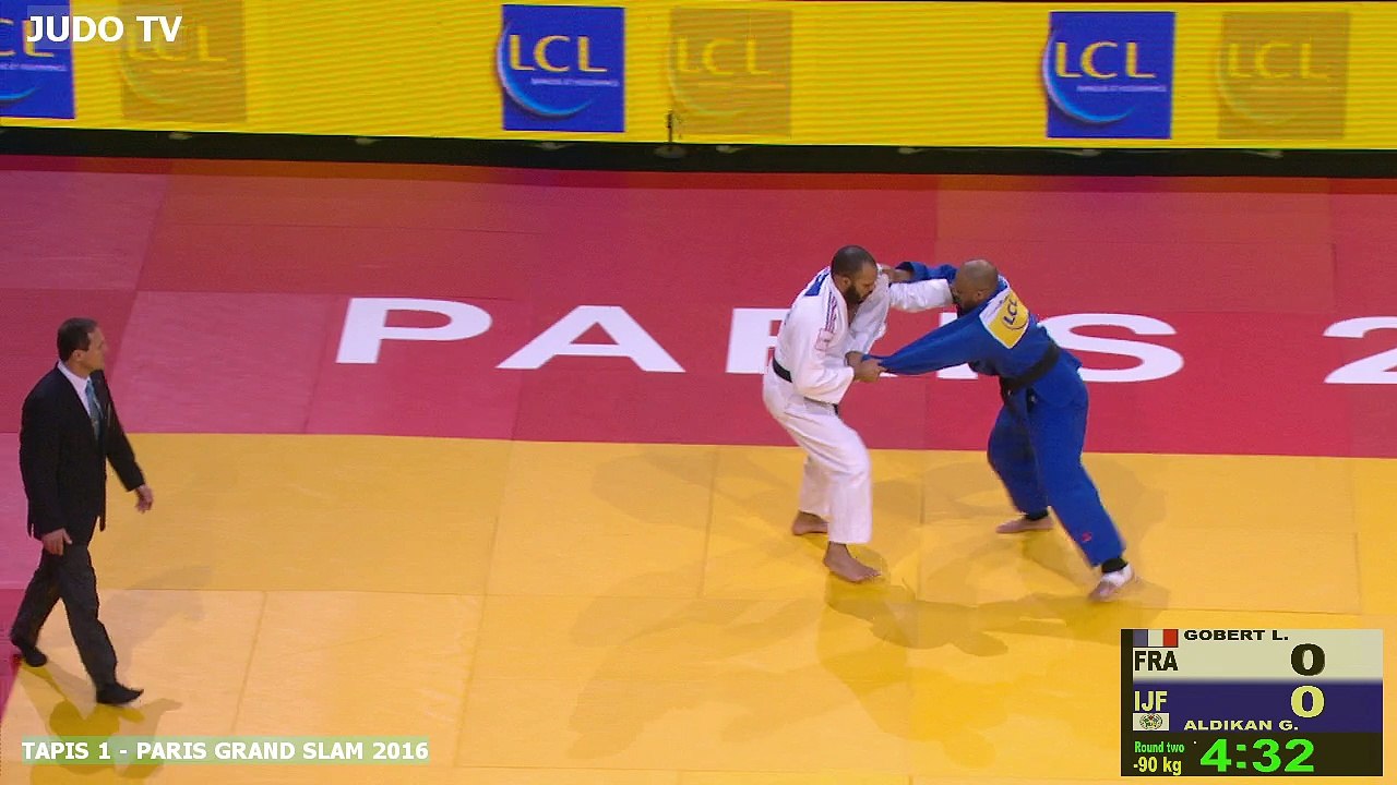 PGS2016 2ème tour -90kg : GOBERT (FRA) vs. ALDIKAN (KUW)