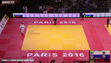 PGS2016 1/4 de finale -90kg : BETTONI (BRA) vs. GOBERT (FRA)