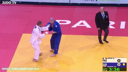 PGS2016 3ème tour -90kg : IDDIR (FRA) vs. RANDL (SVK)