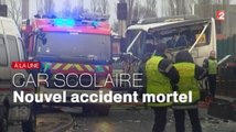 L'accident mortel d'un car scolaire. - ZAPPING ACTU du 11/02/2016