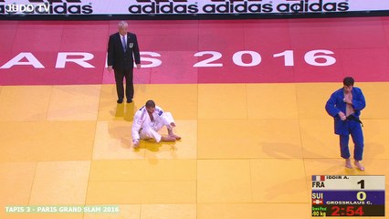 PGS2016 1/2 finale -90kg : IDDIR (FRA) vs. GROSSKLAUS (SUI)