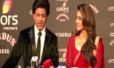 DILWALE Shahrukh Khan & Kajol - Sansui Stardust Awards 2015 - Pre Award Party (1)