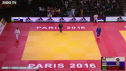 PGS2016 3ème tour -100kg : MARET (FRA) vs. BLOSHENKO (UKR)