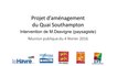 Projet d'aménagement du Quai Southampton : Michel Desvigne, paysagiste