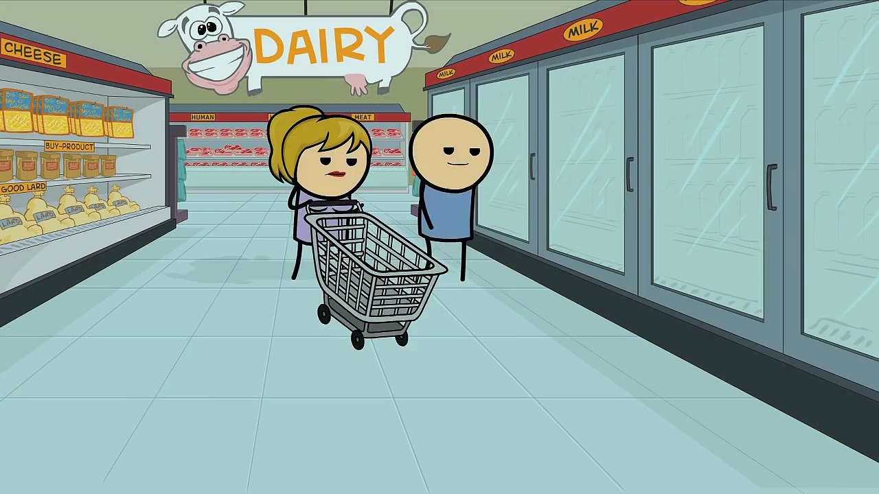 Dairy Aisle - Cyanide & Happiness Shorts
