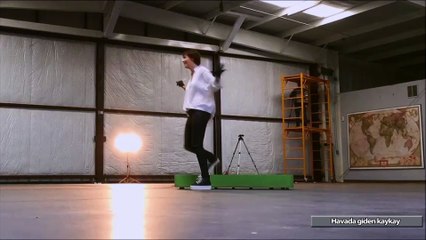 Havada Giden Kaykay bulundu-Havada uçan adam