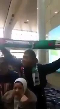 Falestine Chouhada! : Les joueurs Palestiniens accueillis comme des héros à Alger!