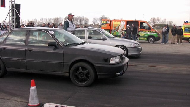 Audi 90 Quattro Turbo Vs. Opel Vectra Turbo