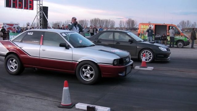 Audi 90 Quattro Turbo Vs. Subaru Impreza WRX STI