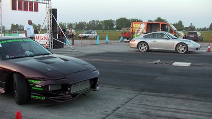 Porsche 911 Carrera Vs. Nissan 200 SX Turbo