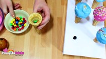 Easy DIY Recipes: Ice Cream Cone Cupcakes | Muffins en Cornets de Glace | Recette Facile