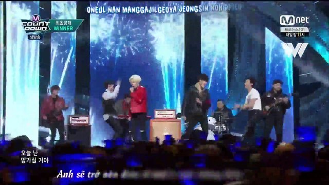 [VIETSUB]160204 WINNER - ‘IMMATURE’ M COUNTDOWN [OAO SUBTEAM]