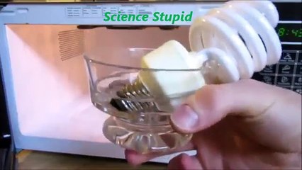 How to light a bulb in Microwave Science Stupid