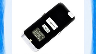 mondpalast@Blanco USB Externos 3000 mah batería Funda Cargador Para Apple iphone 6 IPHONE 6