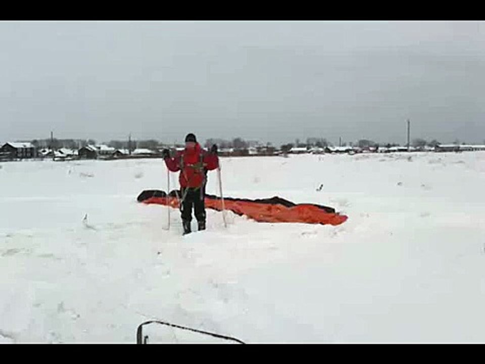 Полет на парашюте 22.02.2014