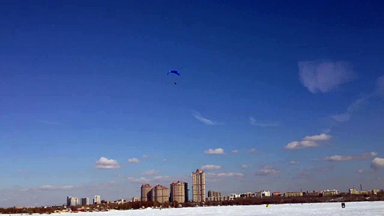 Полет на парамоторе в Строгино