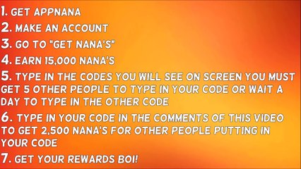 AppNana FREE Codes! UNLIMITED Nana_s! Gift Cards & Xbox_PS Cards!