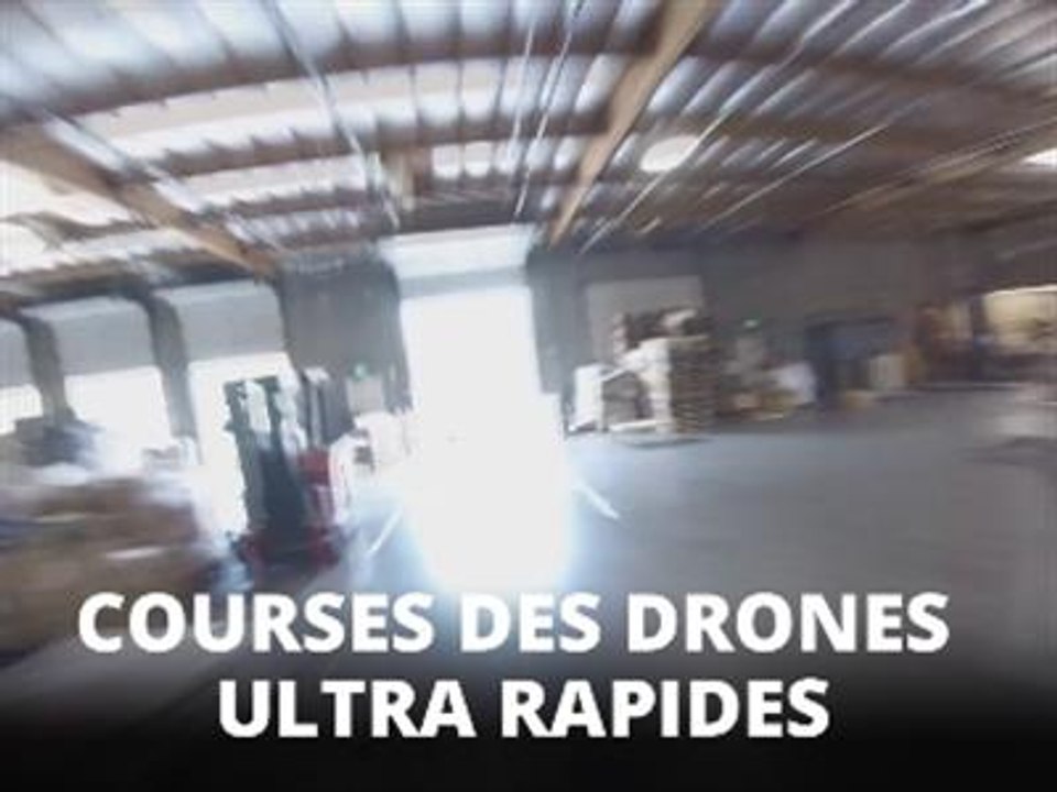Une course de drones vue de l'intérieur !