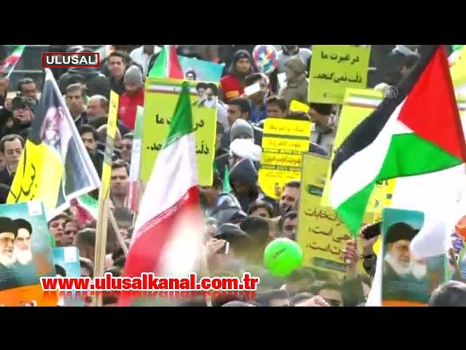 İran'da İslam Devrimi'nin 37. yılında görkemli kutlama