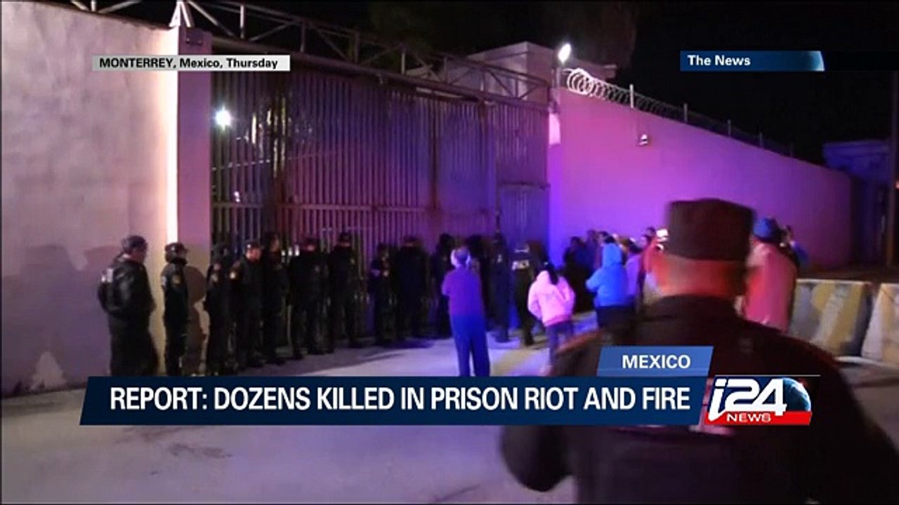 Mexico: dozens killed in prison riot and fire