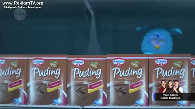 Furby Peluş Anahtarlık - Dr. Oetker Puding Reklamı