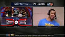 Javale Mcgee awkward interview on Inside the NBA