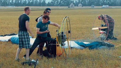 Полёты на закате 08.08.14