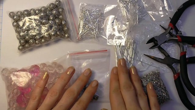 DIY Бусы своими руками. Мастер класс - Beads video tutorial