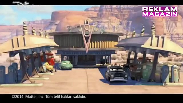 Disney Pixar Cars Şimşek Mcqueen Oyun Setleri Reklamı
