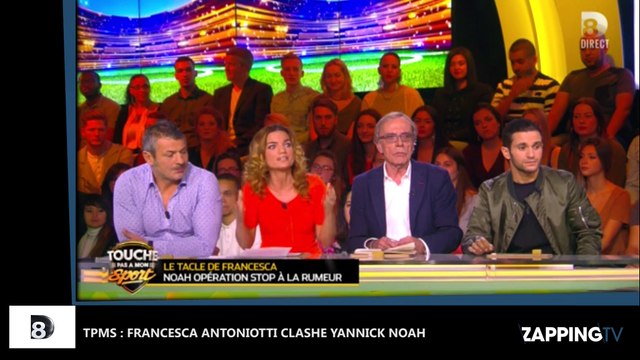 TPMS : Francesca Antoniotti attaque violemment Yannick Noah (Vidéo)